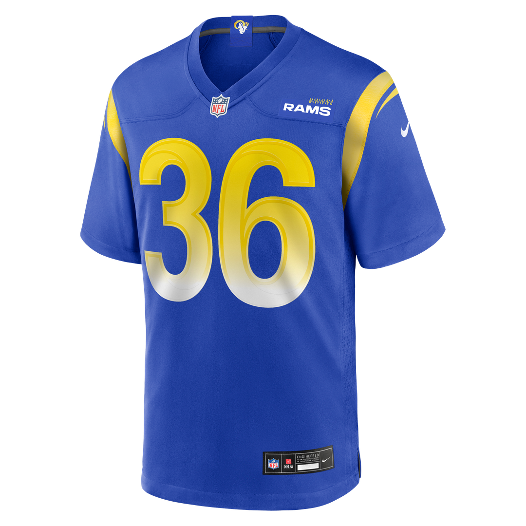 Men's Los Angeles Rams Jerome Bettis Nike Royal Game product image 2
