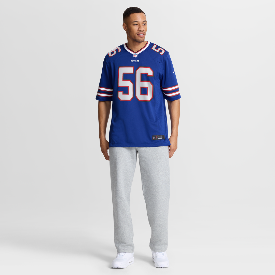Men's Buffalo Bills Javon Solomon Nike Royal Game Jersey product image 7