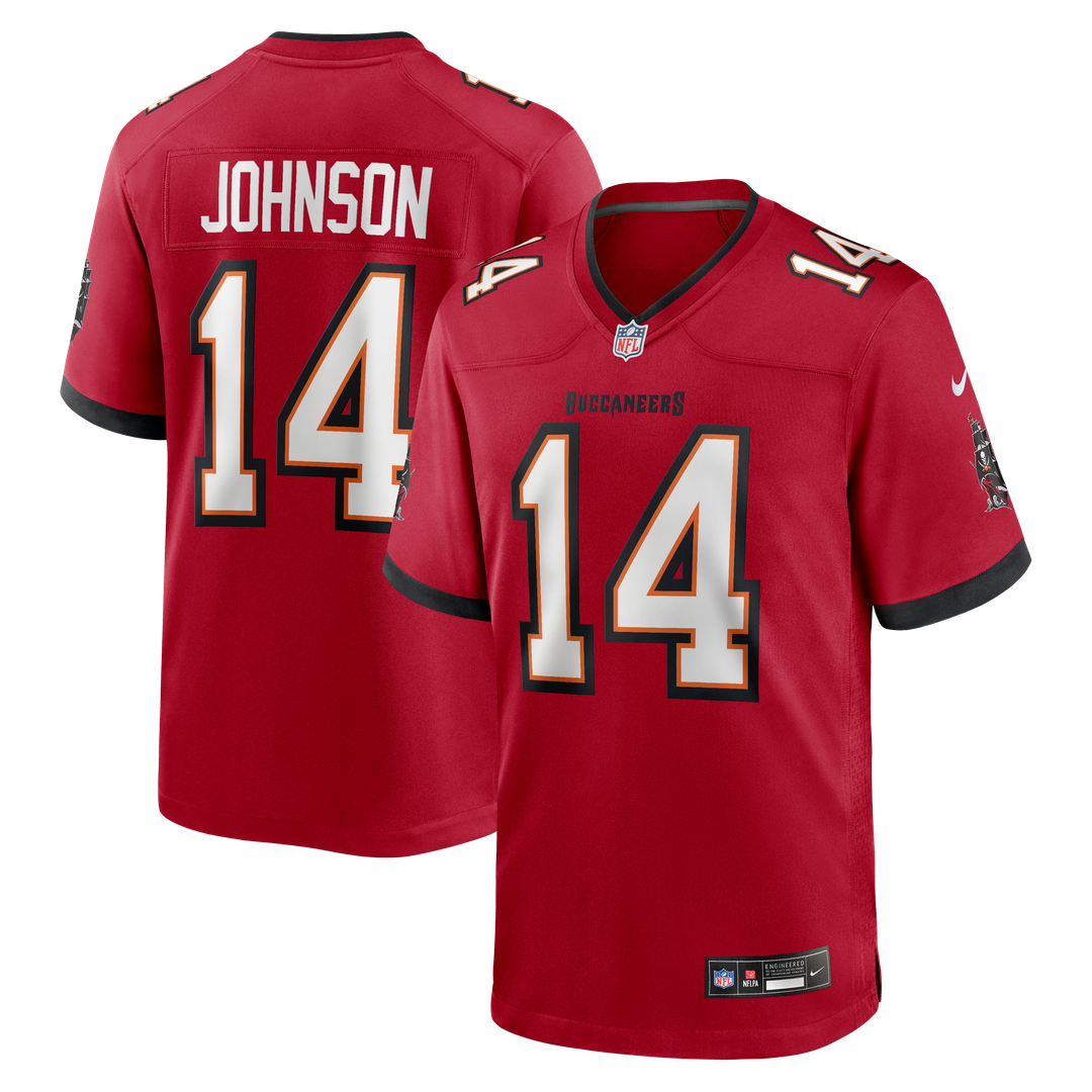 Men's Tampa Bay Buccaneers Brad Johnson Nike Red Game product image 1