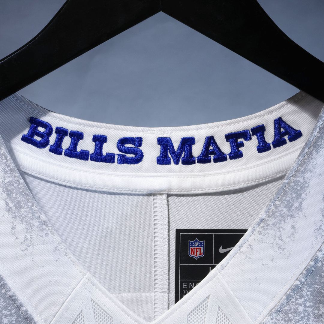 Men's Buffalo Bills Dawson Knox Nike White Rivalries product image 4