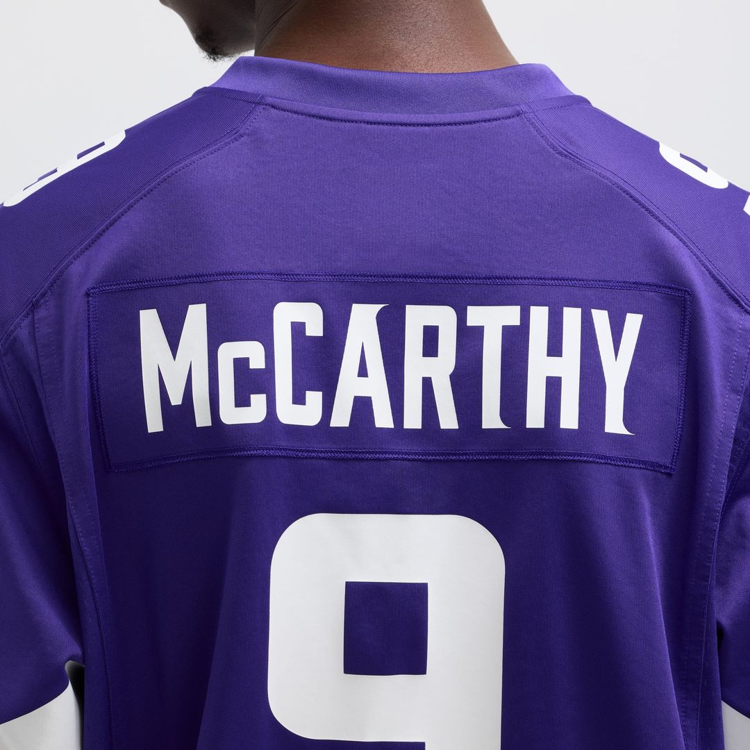 Men's Minnesota Vikings J.J. McCarthy Nike Purple Player product image 18