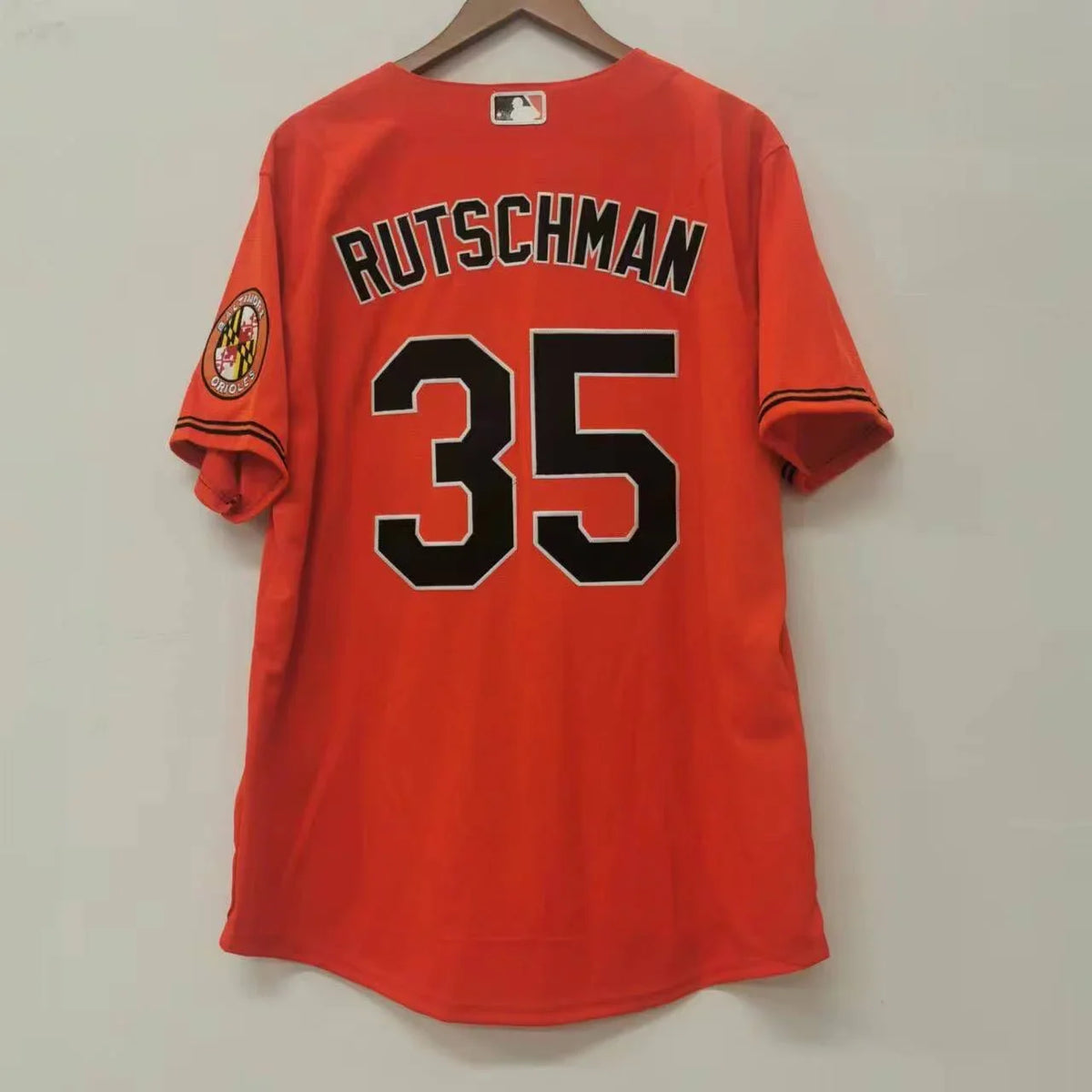 Adley Rutschman Baltimore Orioles Jersey Nike Orange product image 1, provided for visual reference and product detail review