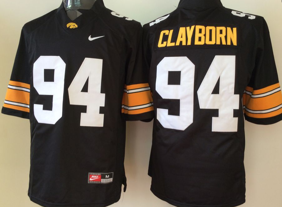 Adrian Clayborn Iowa Hawkeyes Jersey product image 1, provided for visual reference and product detail review