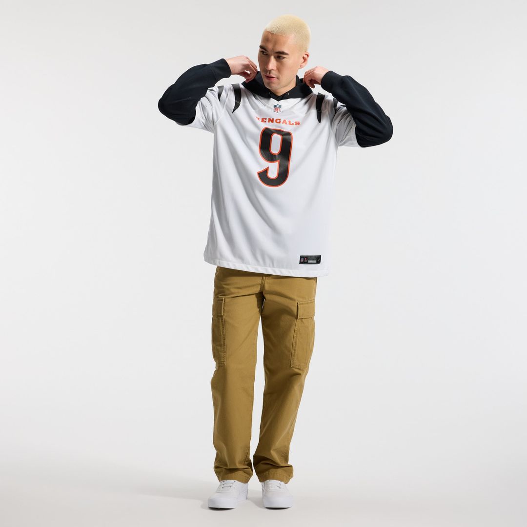 Men's Cincinnati Bengals Joe Burrow Nike White Game Jersey product image 17