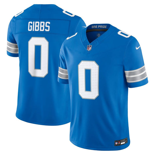 Men's Detroit Lions Jahmyr Gibbs Nike Blue Team Vapor product image 1