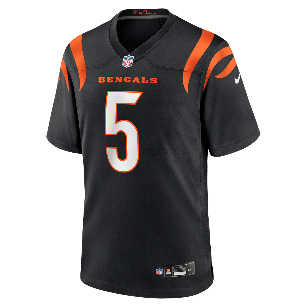 Men's Cincinnati Bengals Tee Higgins Nike Black Game Player product image 2