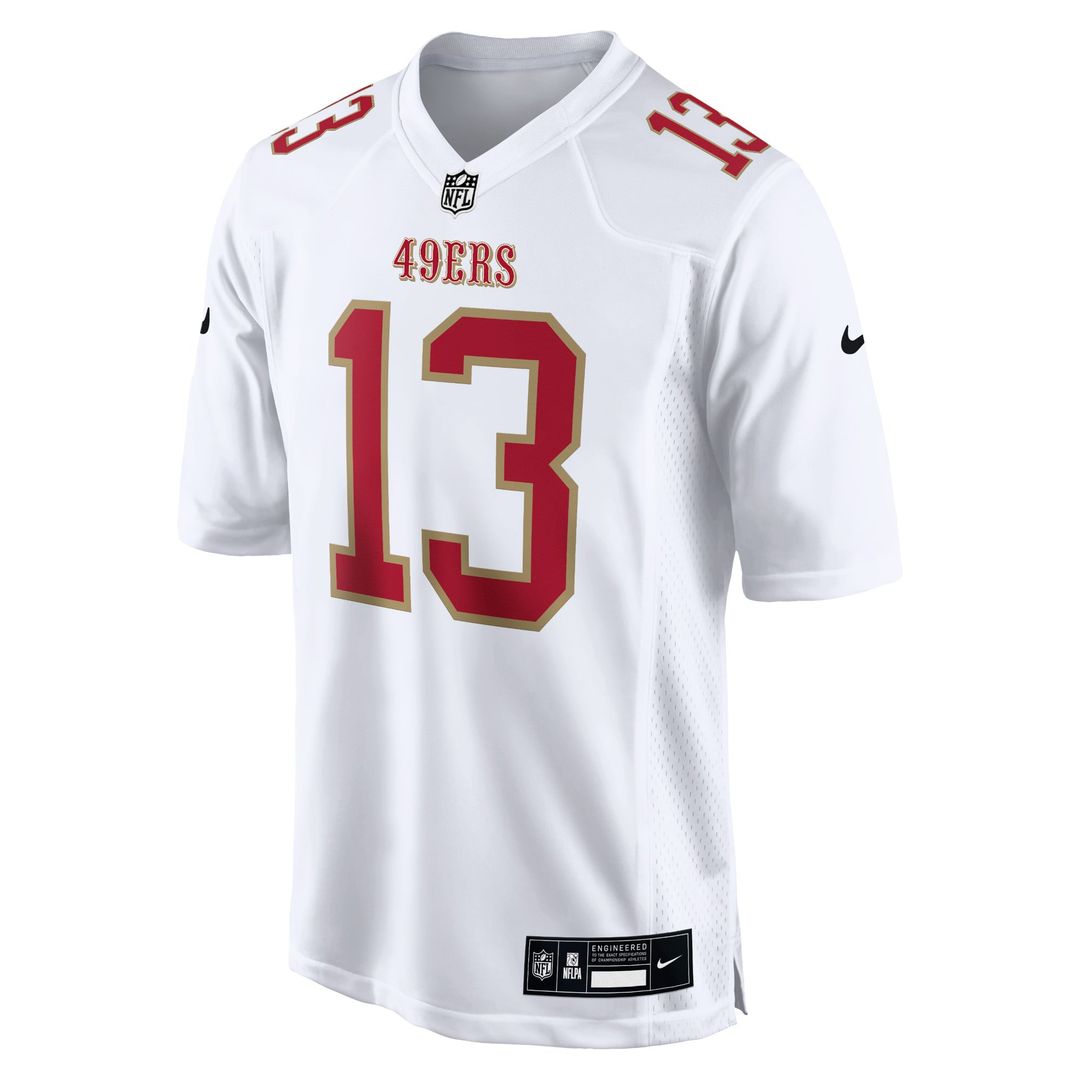 Men's San Francisco 49ers Brock Purdy Nike Tundra White product image 2