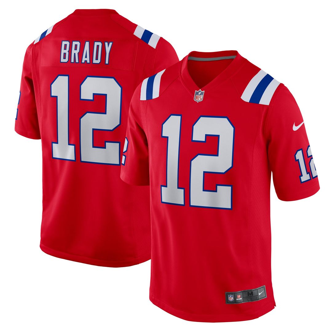 Men's New England Patriots Tom Brady Nike Red Retired product image 1