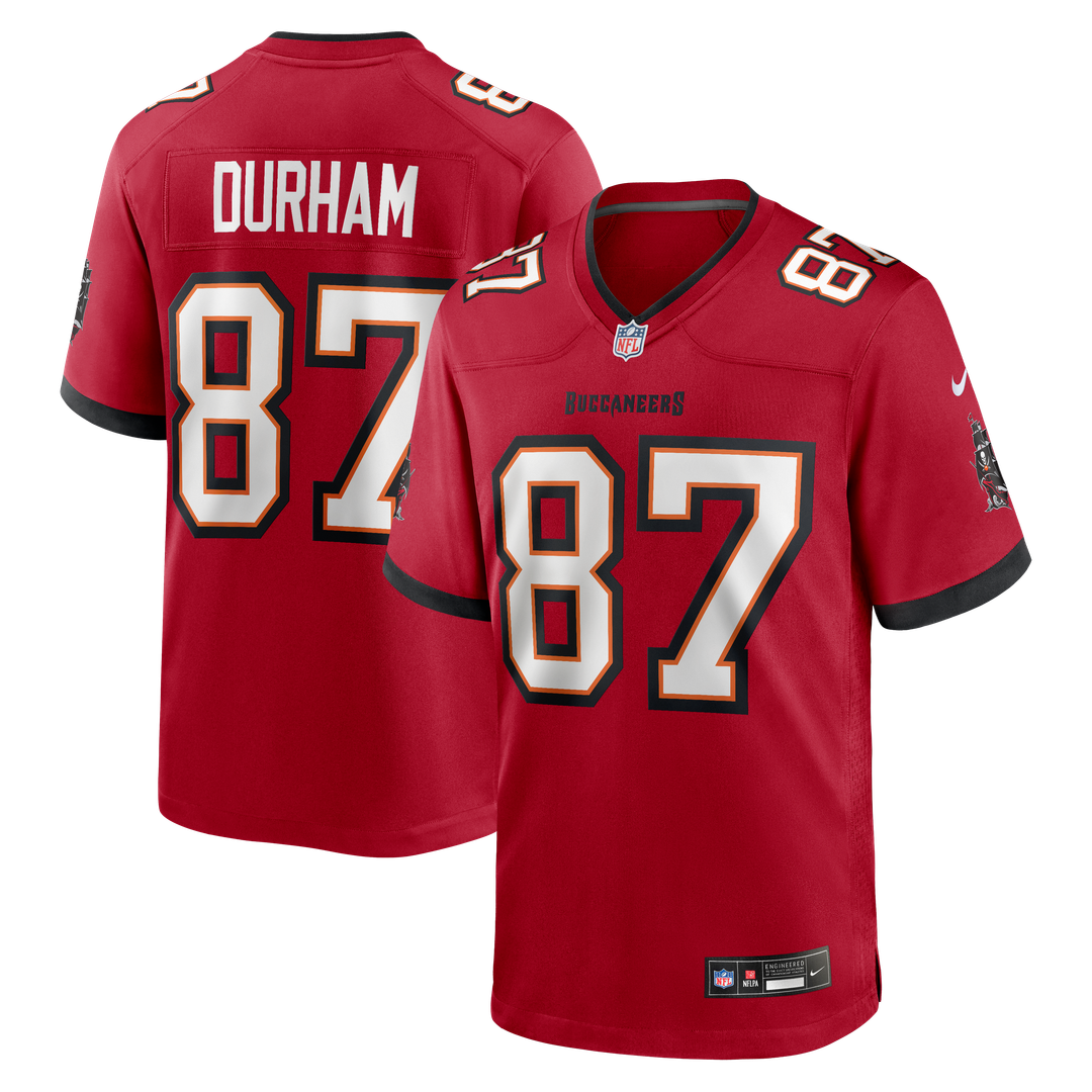 Men's Tampa Bay Buccaneers Payne Durham Nike Red Game Jersey product image 1