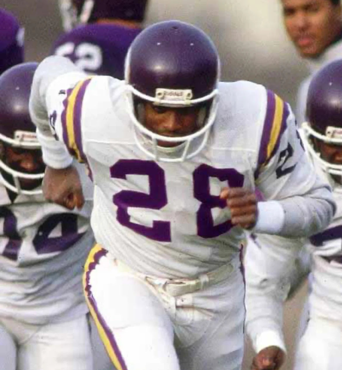 Ahmad Rashad Minnesota Vikings NFL Mitchell & Ness Jersey product image 3, provided for visual reference and product detail