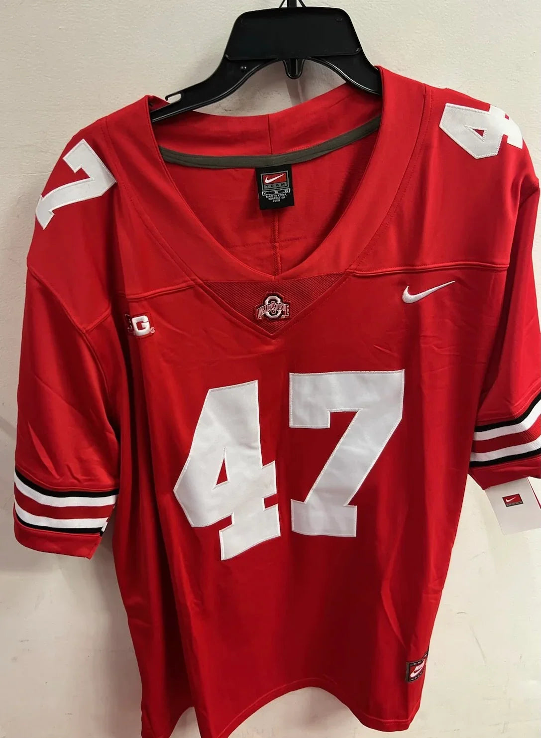 A. J. Hawk Jersey Ohio State Buckeyes Jersey product image 3, provided for visual reference and product detail review