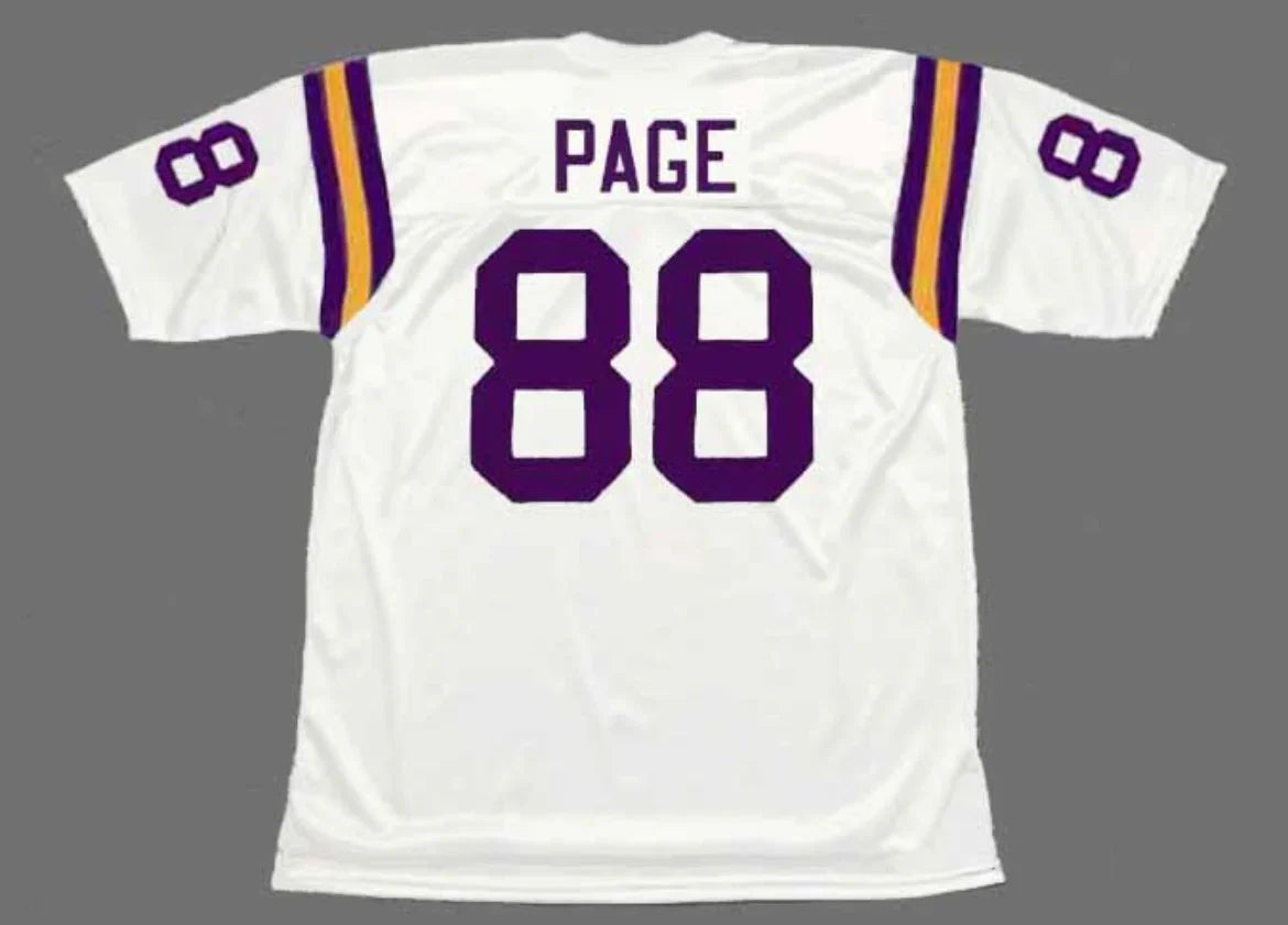 Alan Page Minnesota Vikings NFL Mitchell & Ness Jersey product image 1, provided for visual reference and product detail