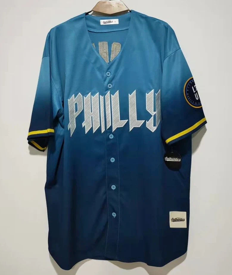Alec Bohm Philadelphia Phillies Blue City Connect Jersey Classic Authentics product image 2, provided for visual reference