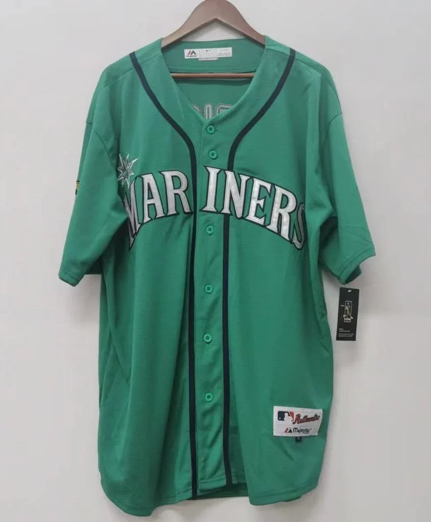 Alex Rodriguez Seattle Mariners MLB Jersey Majestic product image 2, provided for visual reference and product detail review