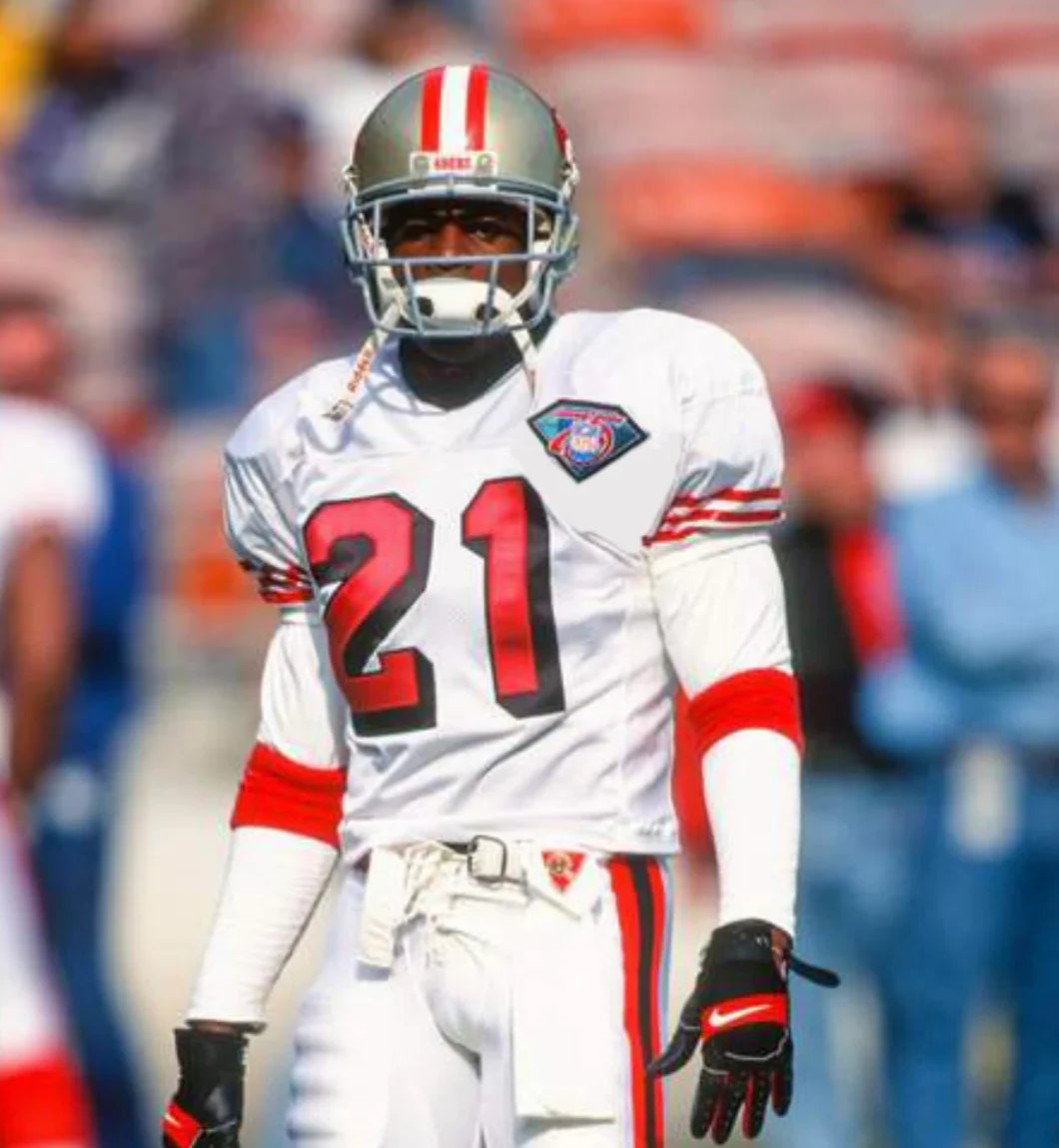 Any name & Number San Francisco 49ers 1994 NFL Mitchell & Ness Jersey white product image 4, provided for visual reference