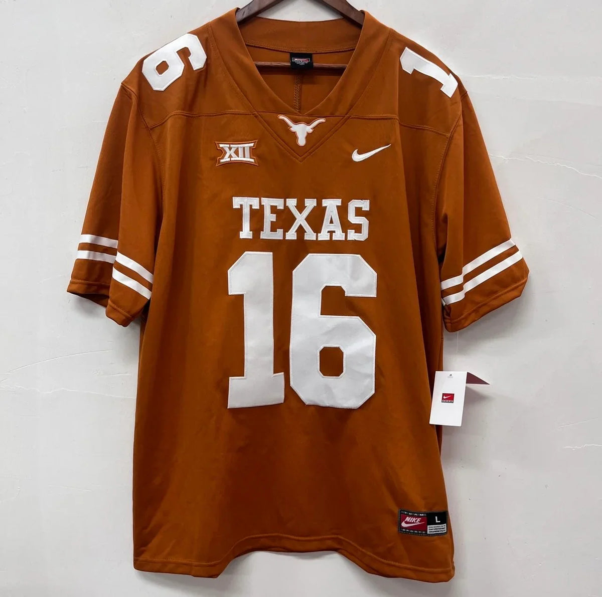 Arch Manning Texas Longhorns Jersey Nike Orange product image 2, provided for visual reference and product detail review