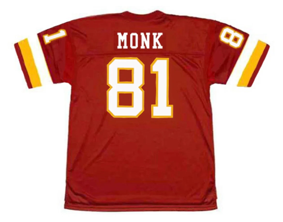 Art Monk Washington Redskins Commanders Official NFL Mitchell & Ness Jersey Red product image 1, provided for visual