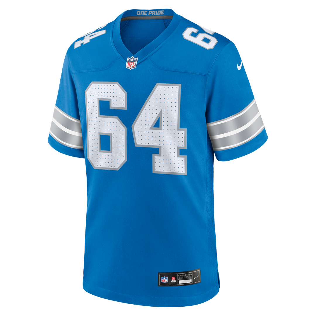 Men's Detroit Lions Cade Mays Nike Blue Team Game Jersey product image 2