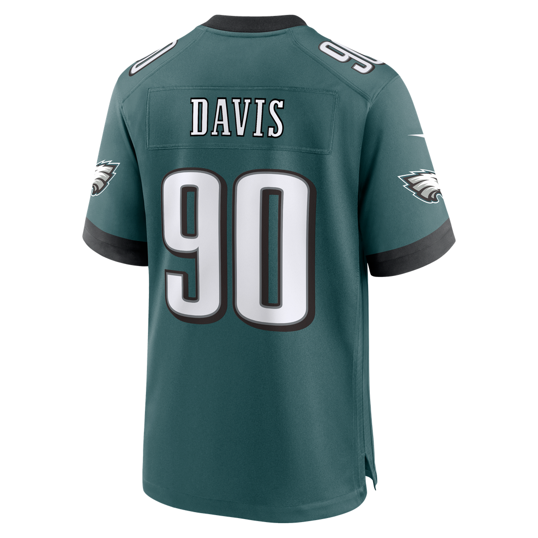 Men's Philadelphia Eagles Jordan Davis Nike Kelly Green product image 15
