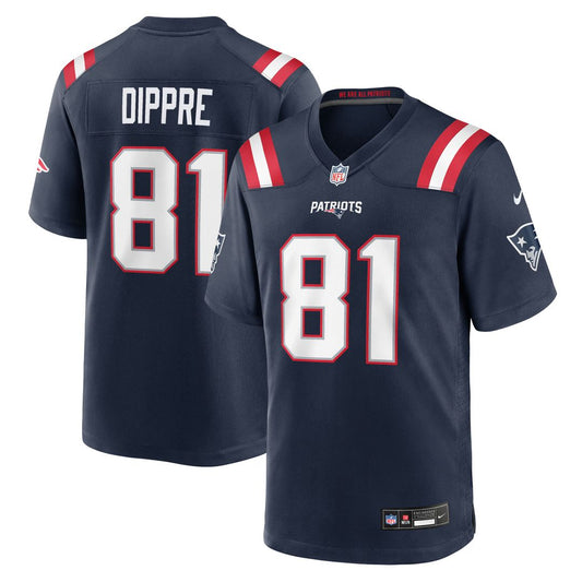 Men's New England Patriots CJ Dippre Nike Navy Team Game product image 1