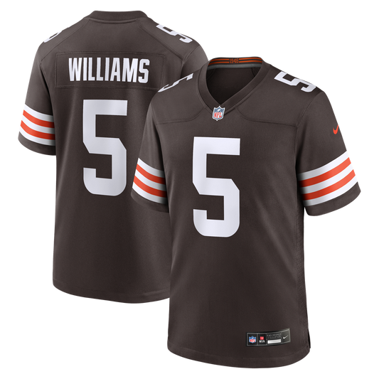 Men's Cleveland Browns Quincy Williams Nike Brown Team Game product image 1