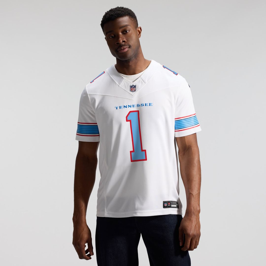 Men's Tennessee Titans Cameron Ward Nike Light Blue Team product image 30