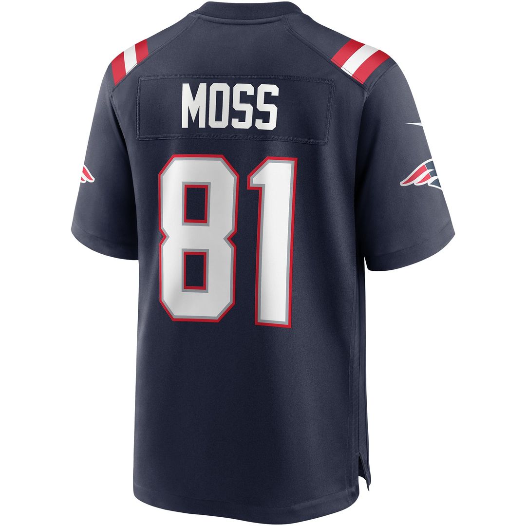Men's New England Patriots Randy Moss Nike Navy Game product image 3