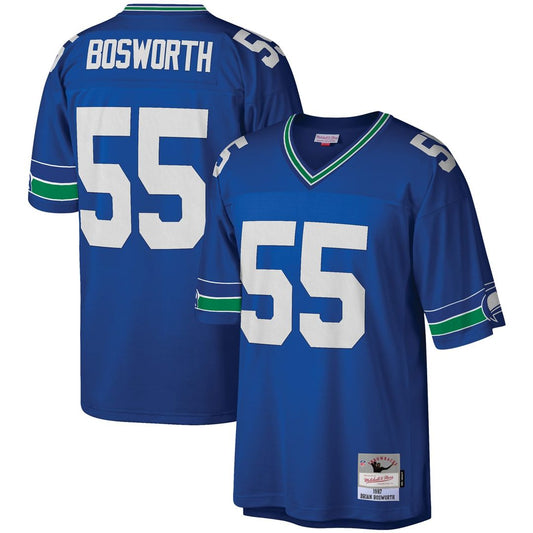 Men's Seattle Seahawks Brian Bosworth Mitchell & Ness Royal product image 1