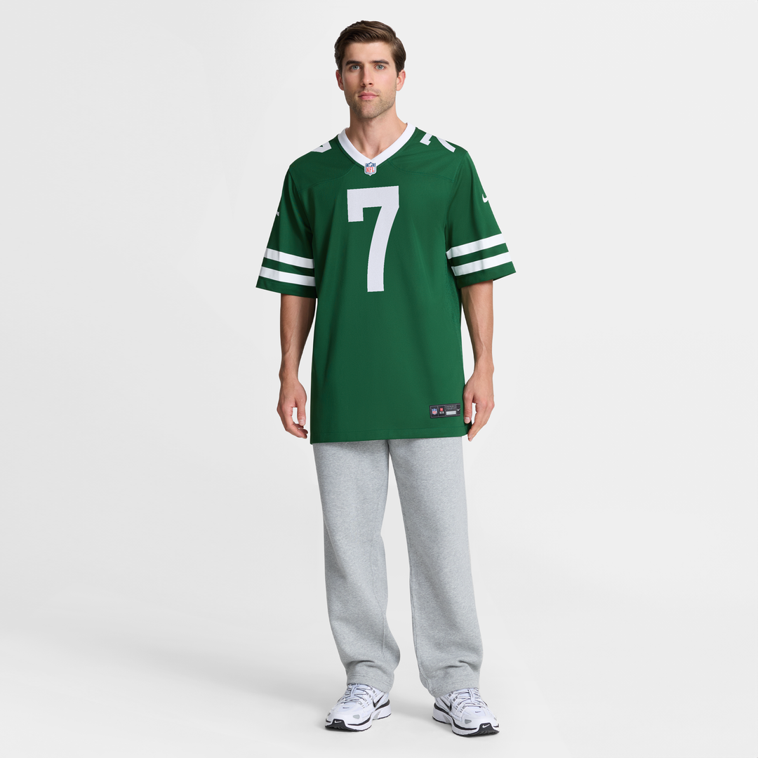 Men's New York Jets Geno Smith Nike Legacy Green Game Jersey product image 4