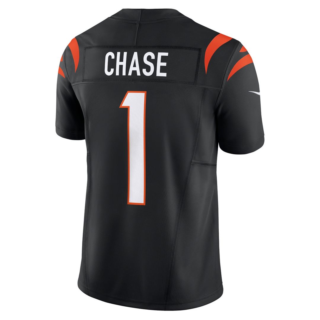 Men's Cincinnati Bengals Ja'Marr Chase Nike Black Vapor product image 3