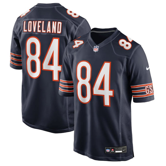 Men's Chicago Bears Colston Loveland Nike Navy Team Game product image 1