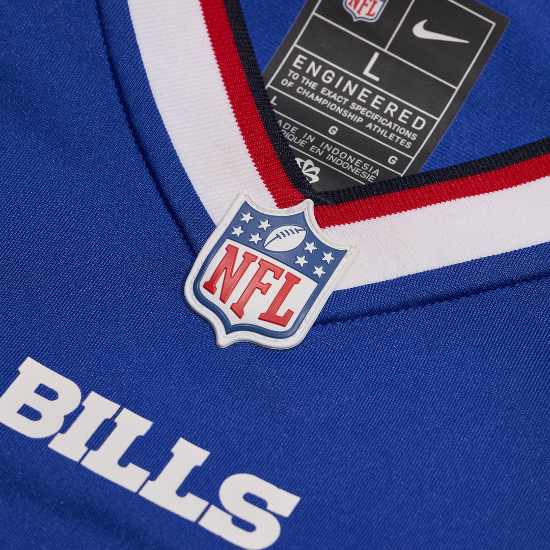 Men's Buffalo Bills Larry Ogunjobi Nike Royal Team Game product image 4