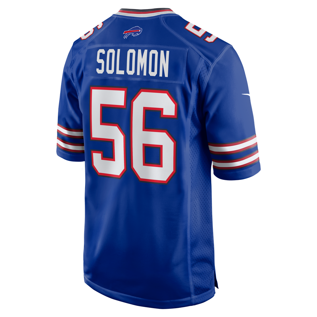 Men's Buffalo Bills Javon Solomon Nike Royal Game Jersey product image 3
