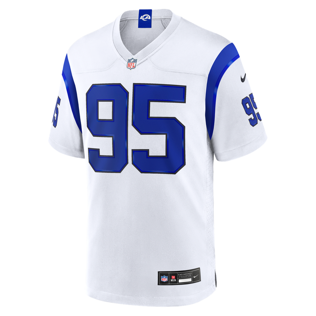 Men's Los Angeles Rams Myles Garrett Nike Royal Game Jersey product image 11