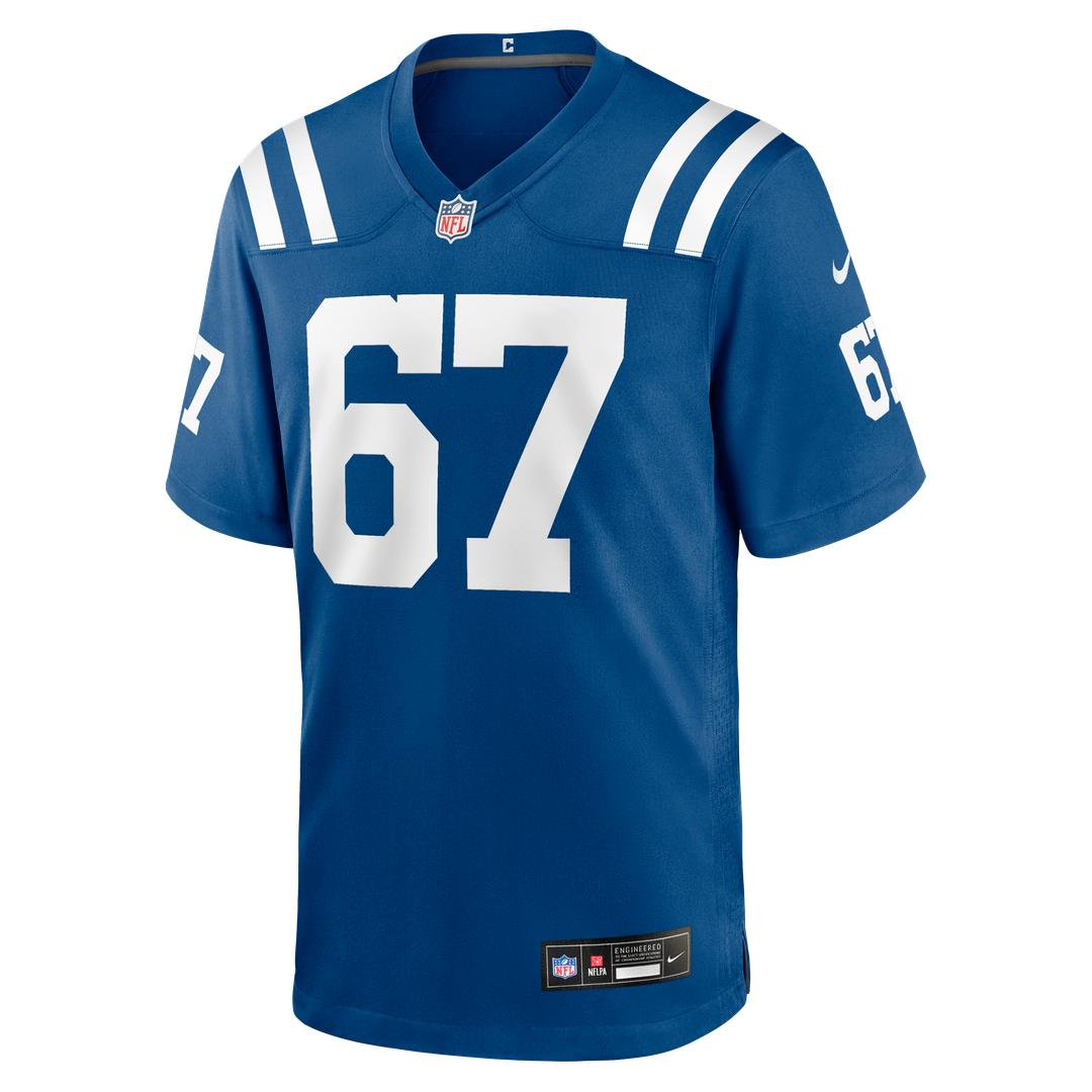 Men's Indianapolis Colts Luke Tenuta Nike Royal Team Game product image 2