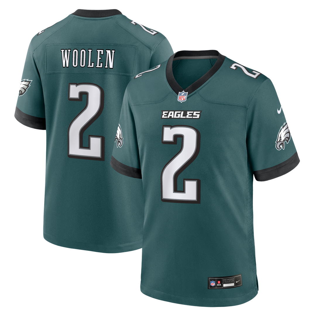 Men's Philadelphia Eagles Tariq Woolen Nike Midnight Green product image 4