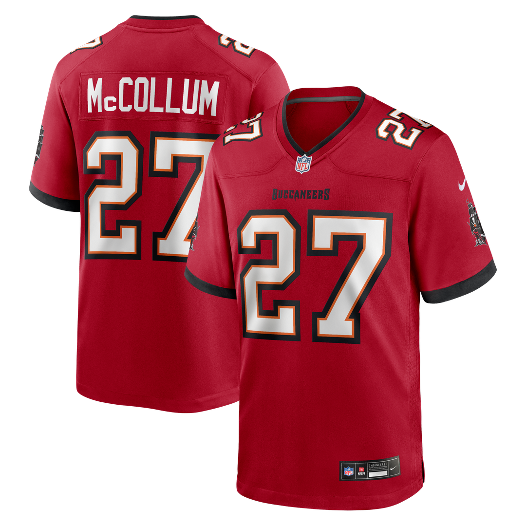 Men's Tampa Bay Buccaneers Zyon McCollum Nike Red Game product image 1
