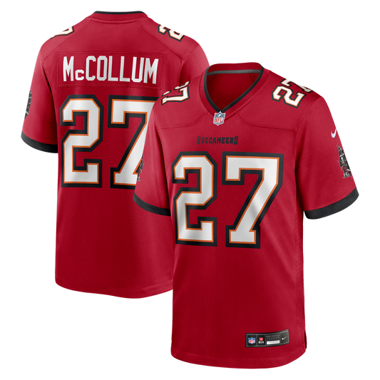 Men's Tampa Bay Buccaneers Zyon McCollum Nike Red Game product image 1