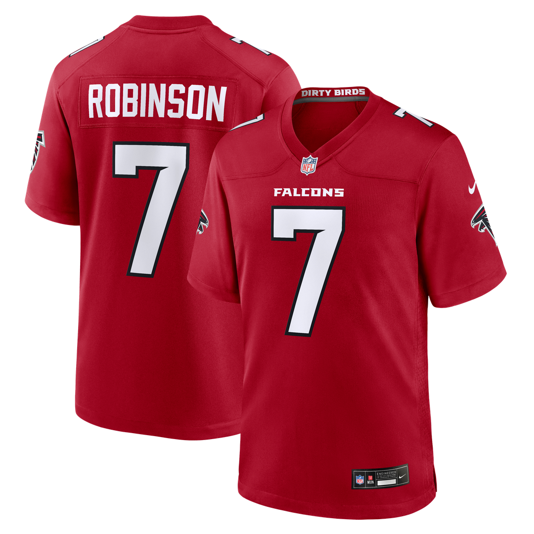 Men's Atlanta Falcons Bijan Robinson Nike Red Game Jersey product image 1