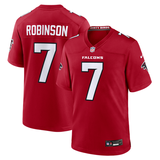 Men's Atlanta Falcons Bijan Robinson Nike Red Game Jersey product image 1