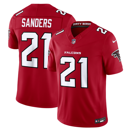 Men's Atlanta Falcons Deion Sanders Nike Red Team Vapor product image 1