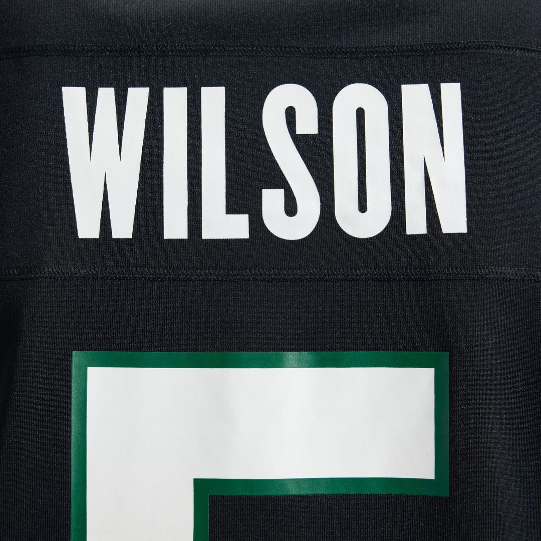 Men's New York Jets Garrett Wilson Nike Legacy Black product image 12