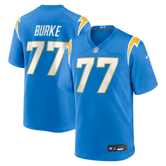 Men's Los Angeles Chargers Travis Burke Nike Powder Blue product image 1