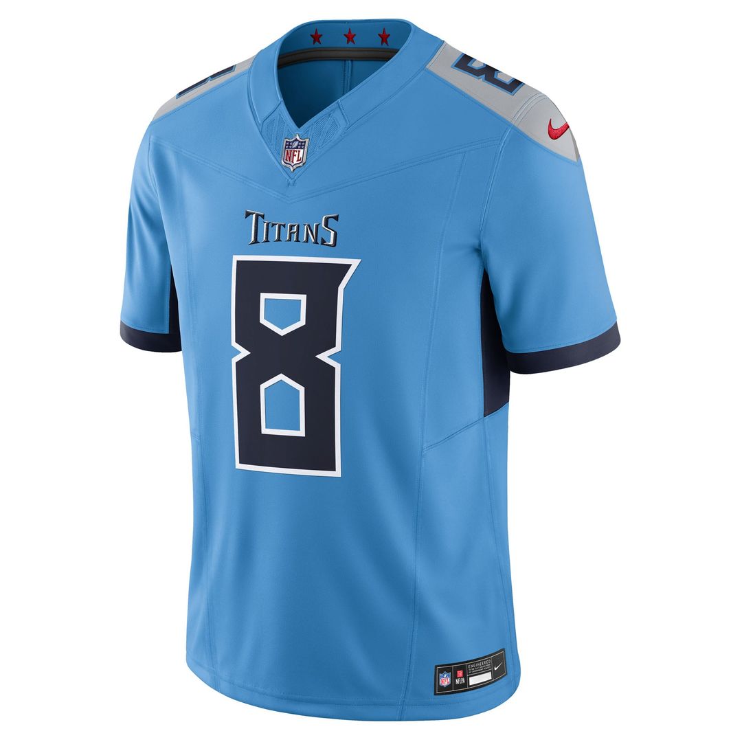 Men's Tennessee Titans Will Levis Nike Light Blue Alternate product image 2