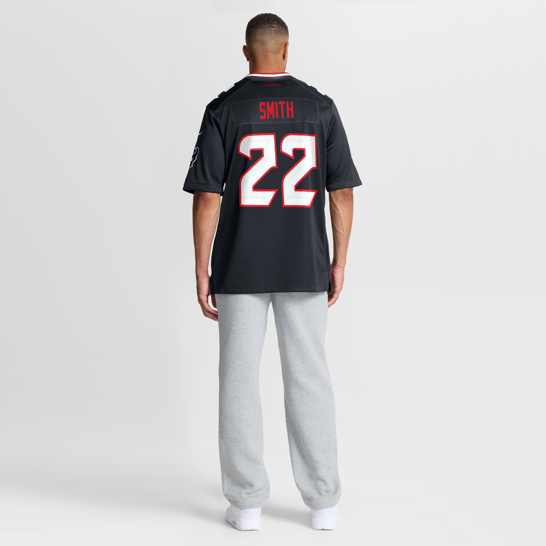 Men's Houston Texans Jaylin Smith Nike Navy Team Game Jersey product image 8