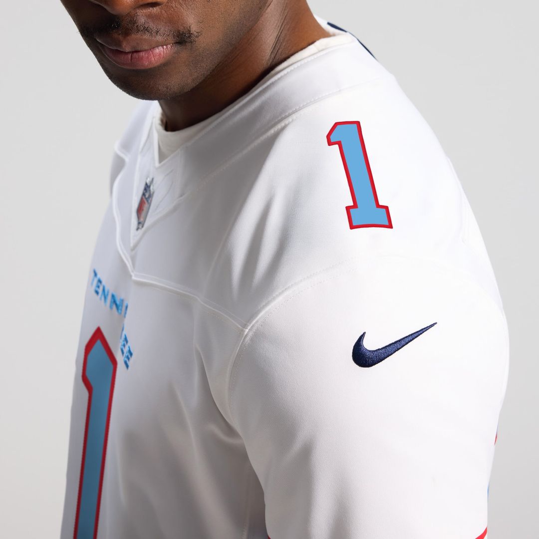 Men's Tennessee Titans Cameron Ward Nike Light Blue Team product image 34
