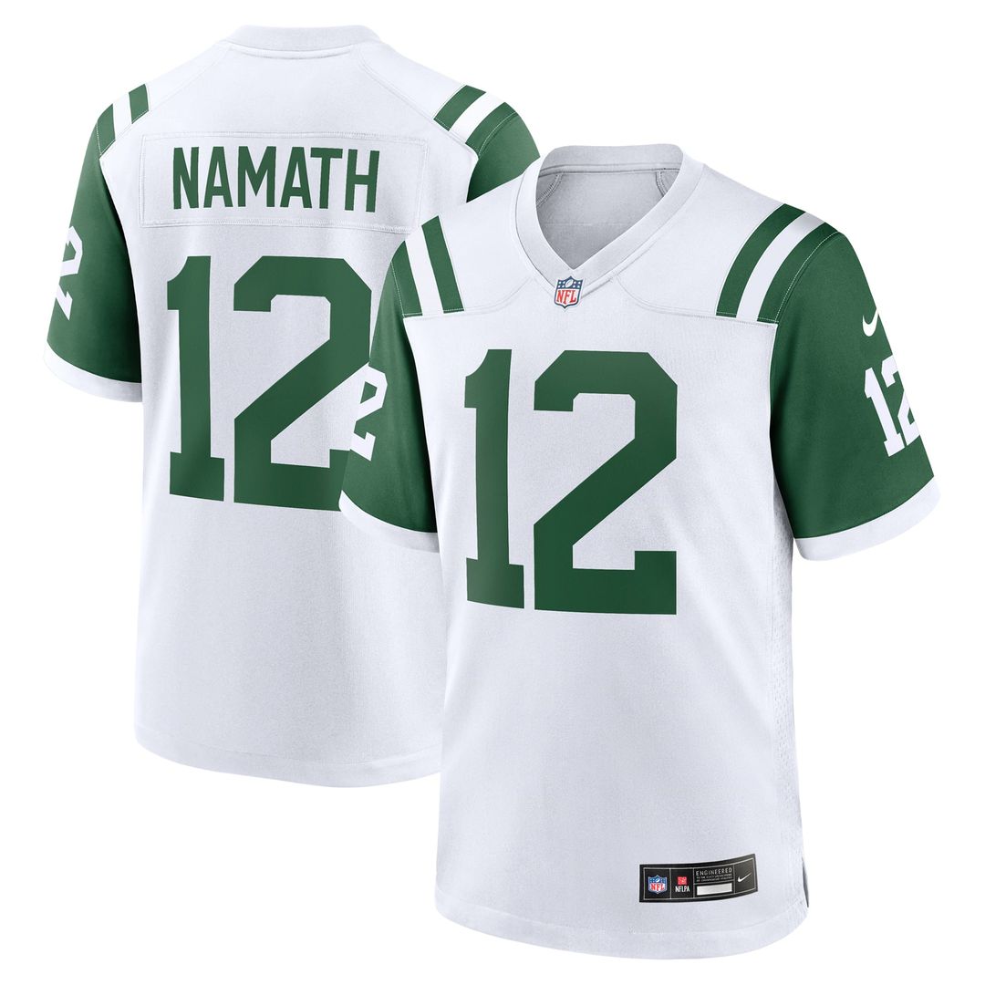 Men's New York Jets Joe Namath Nike Legacy Black Alternate product image 13