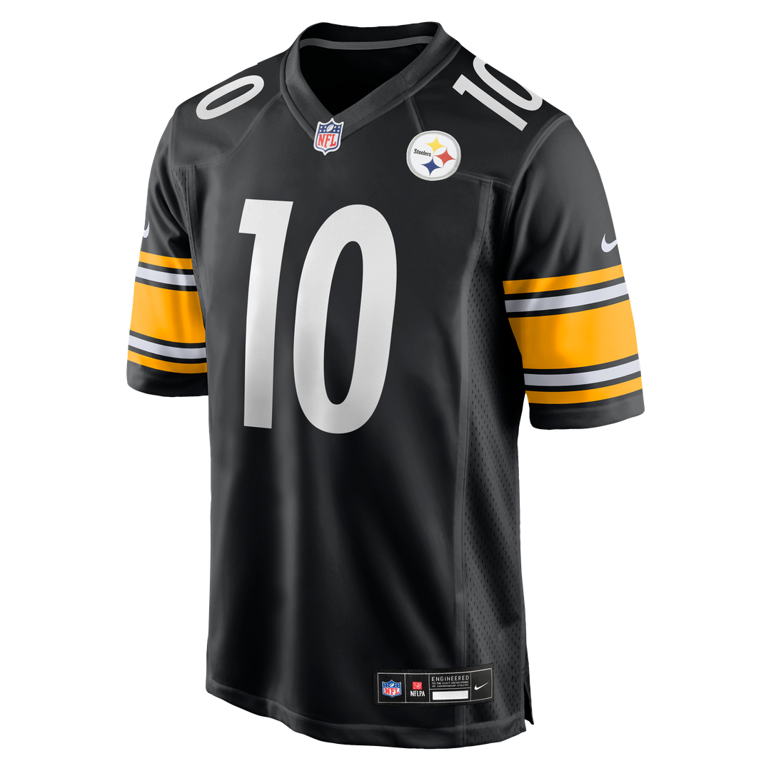 Men's Pittsburgh Steelers Roman Wilson Nike Black Game product image 2