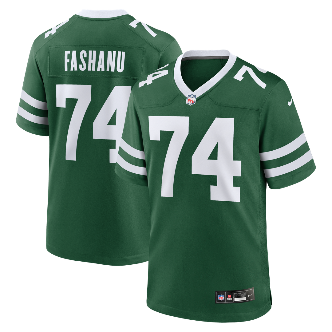 Men's New York Jets Olu Fashanu Nike Gotham Green Player product image 1