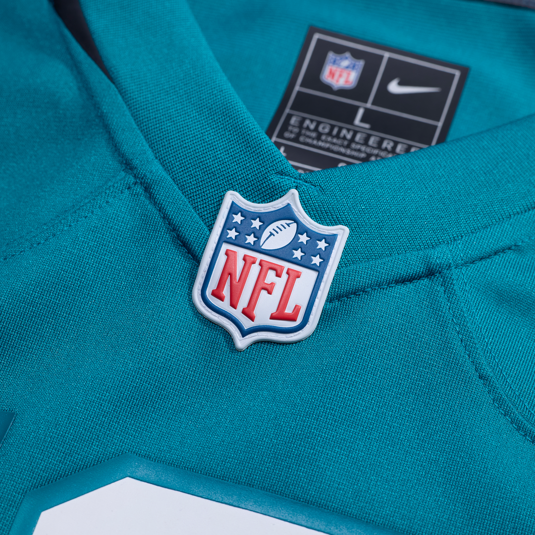 Men's Jacksonville Jaguars DaVon Hamilton Nike Teal Game product image 12